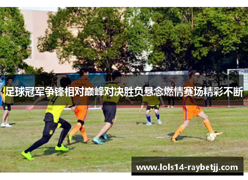 足球冠军争锋相对巅峰对决胜负悬念燃情赛场精彩不断