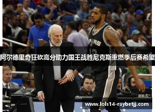 阿尔德里奇狂砍高分助力国王战胜尼克斯重燃季后赛希望